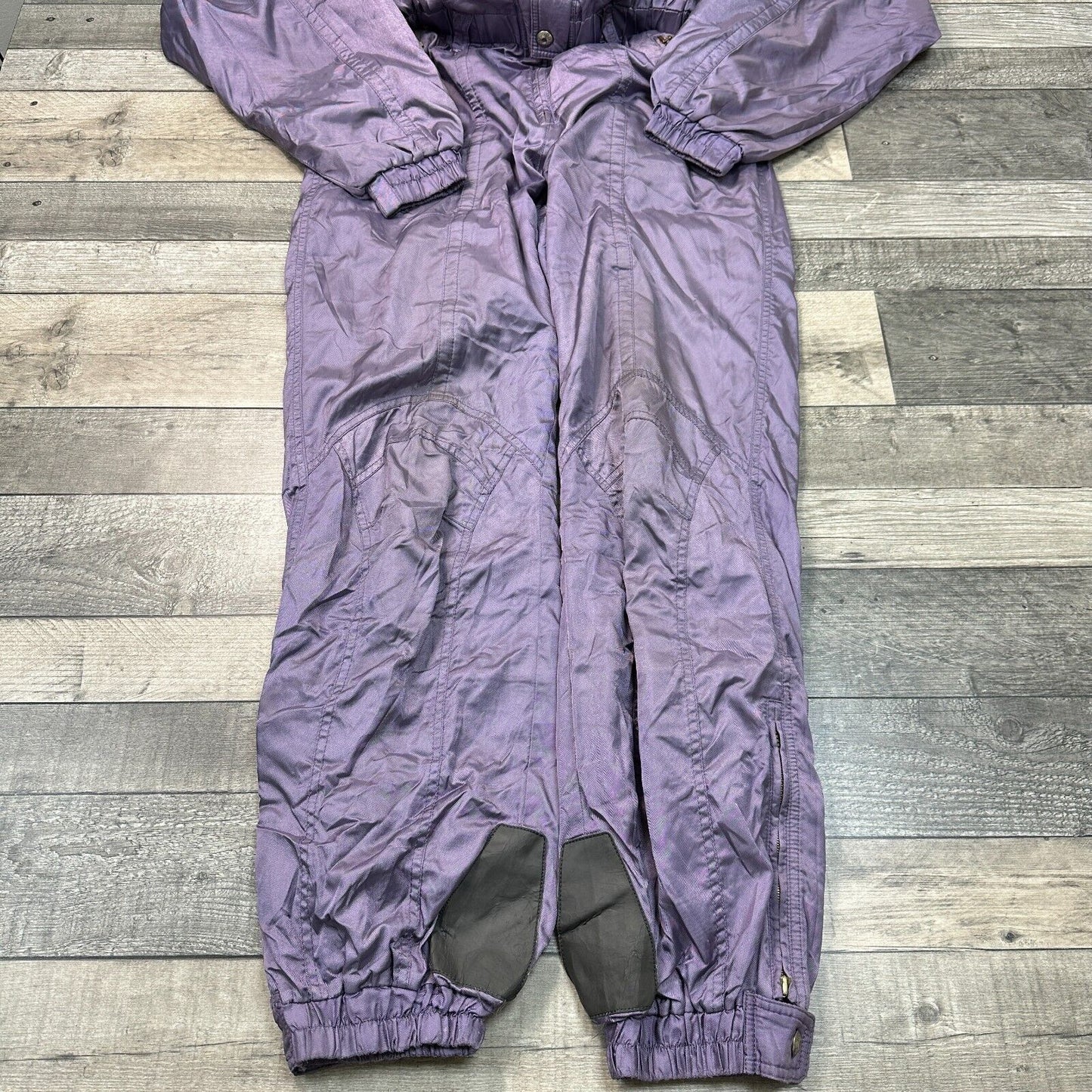 Vintage Descente One Piece Ski Snowboard Suit 90s Retro Crazy Purple Mens Large