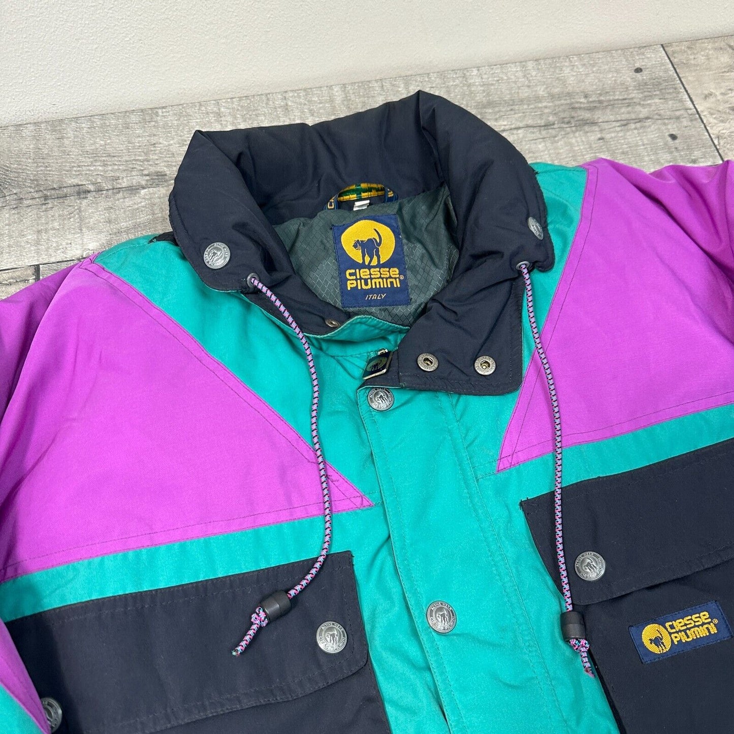 Vintage Ski Suit One Piece Snowboard 90s Apres Retro Multicoloured Mens Medium