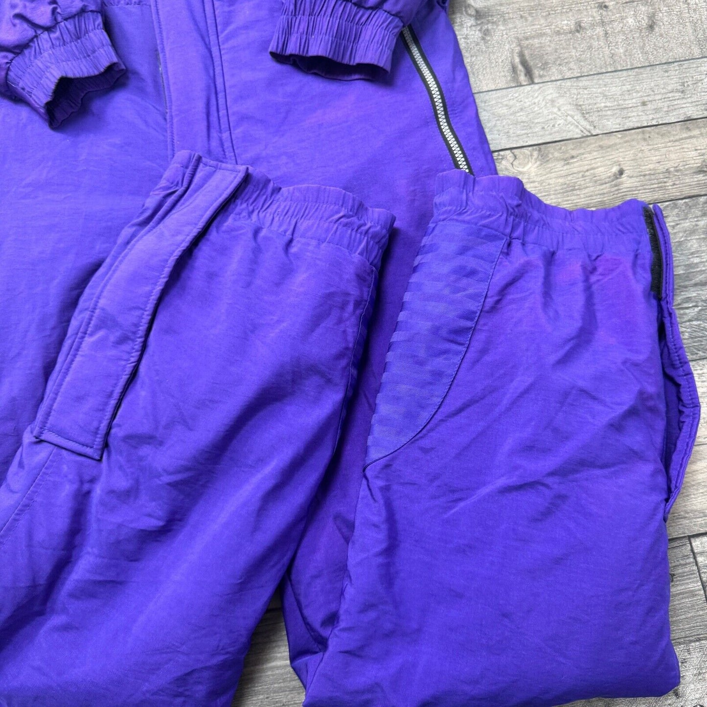 Vintage Lafont Gore-Tex Ski Suit One Piece Snow Suit 90s Purple Mens Medium