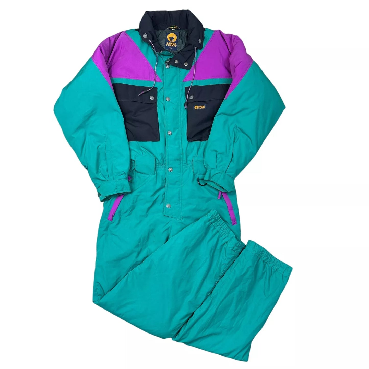 Mens vintage ski suit hotsell